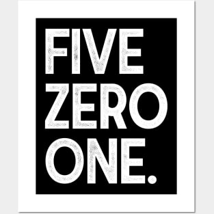 FiveZeroOne Posters and Art